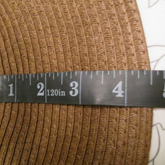 MARCUS ADLER Ribbon Tie Sun Hat-Brown-One Size-NWT - Picture 8 of 10